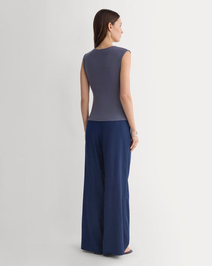 Asymmetrical Top in Butterluxe | Graystone
