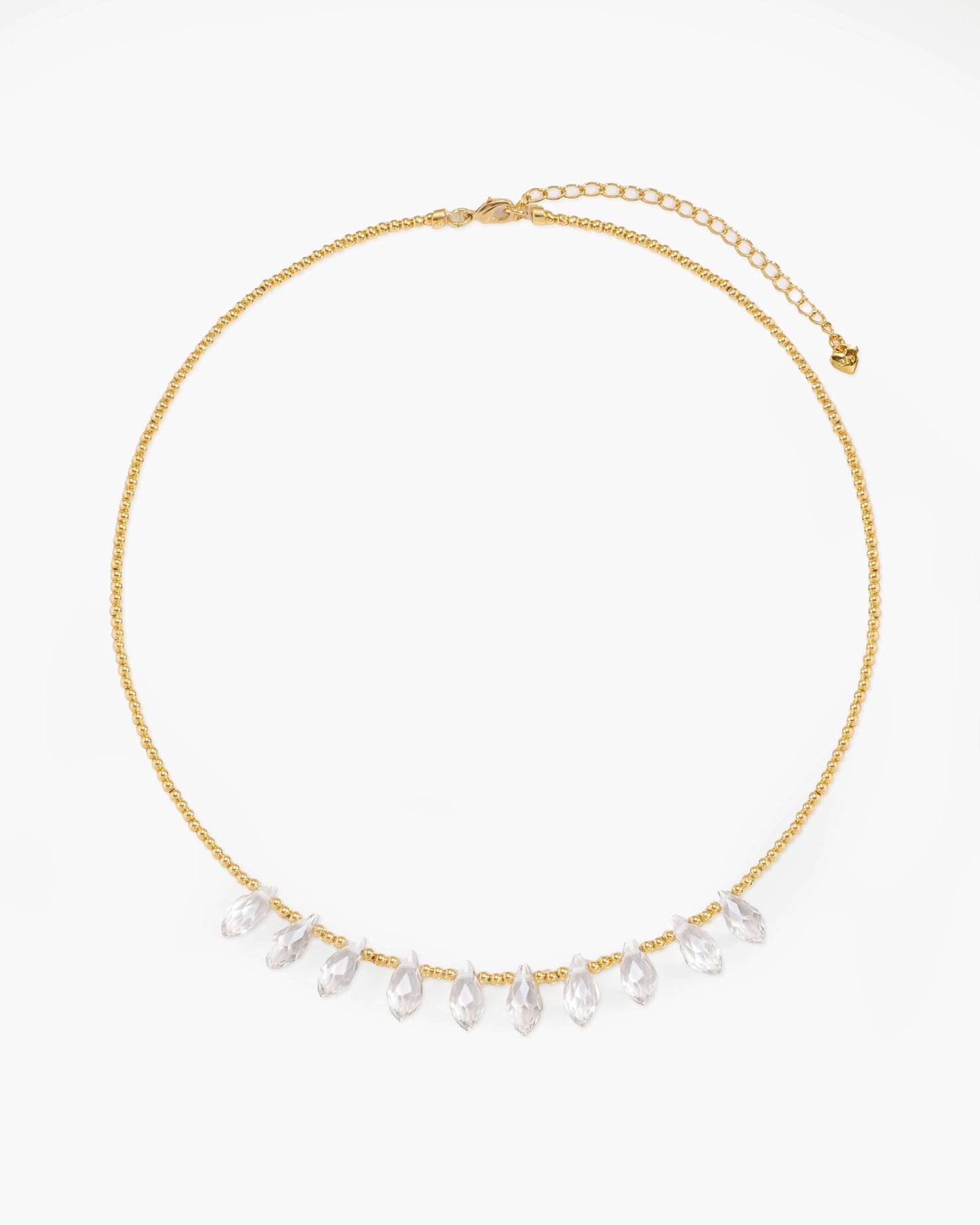 Crystal Raindrop Necklace