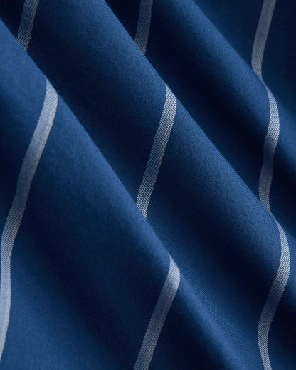 Everyday Shirt in Silky Cotton | Estate Blue/Open Air/White