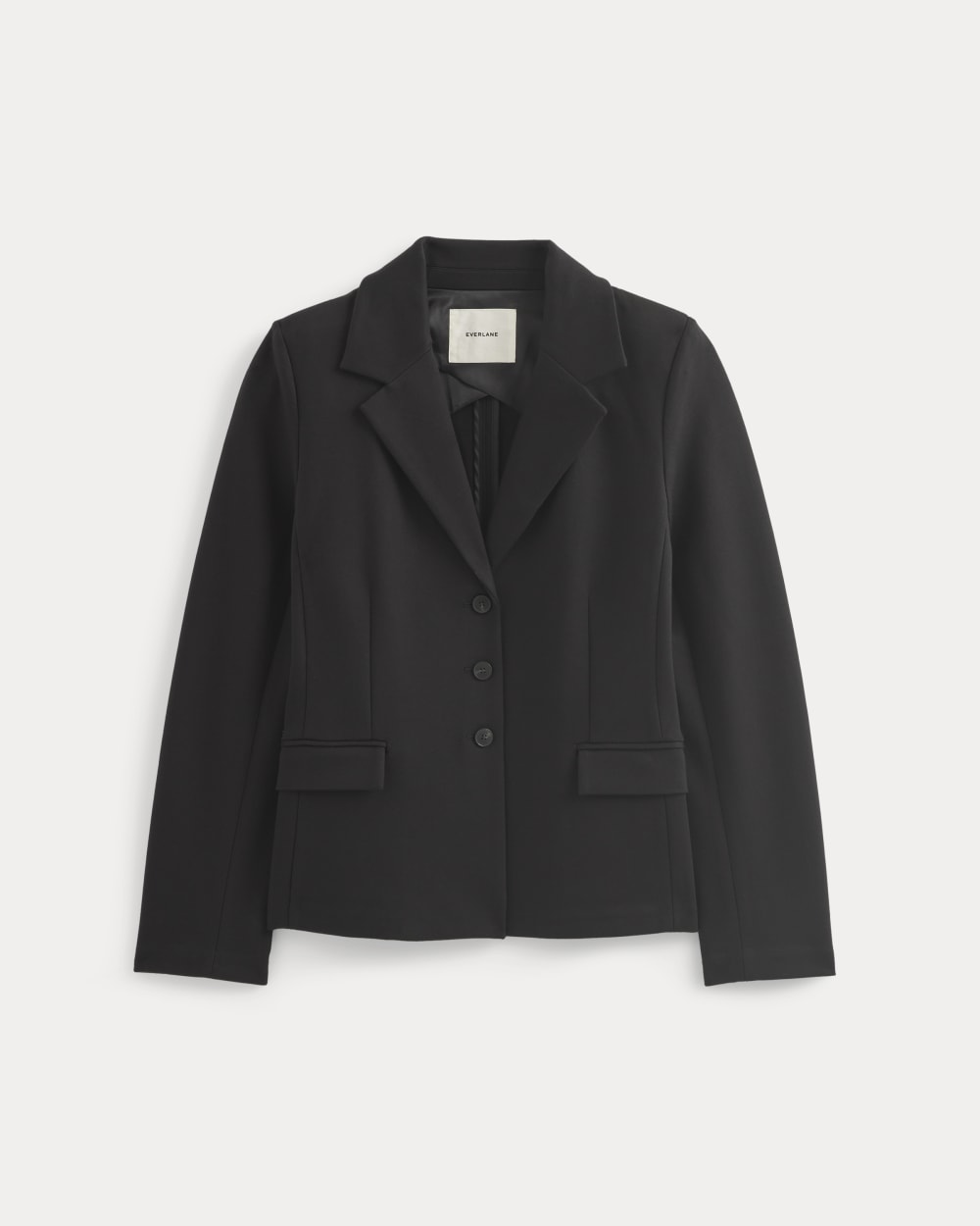 Ponte Sculpted Blazer | Black