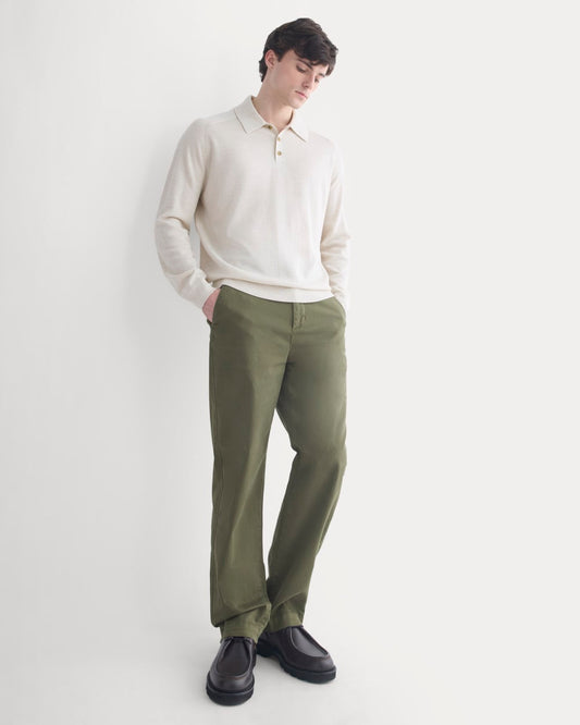 Everyday Straight-Fit Chino | Olive Night