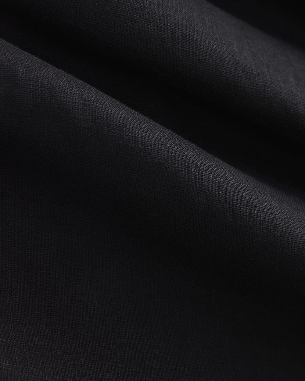 Linen Easy Short | Black