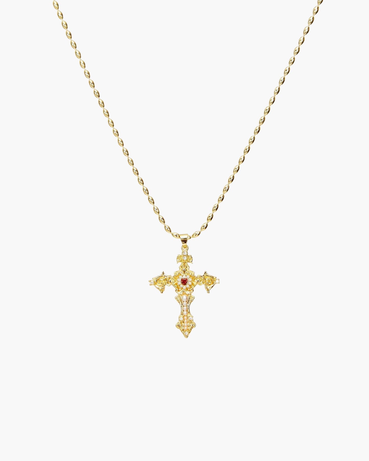 Gold Aphrodite’s Song Necklace