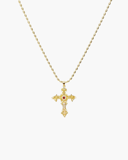 Gold Aphrodite’s Song Necklace