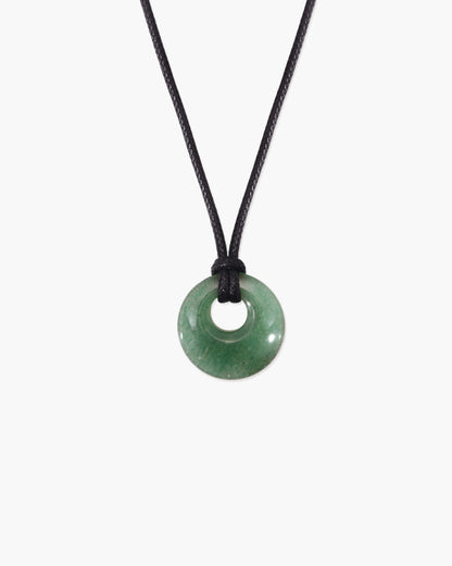 Green Aventurine Cord Necklace