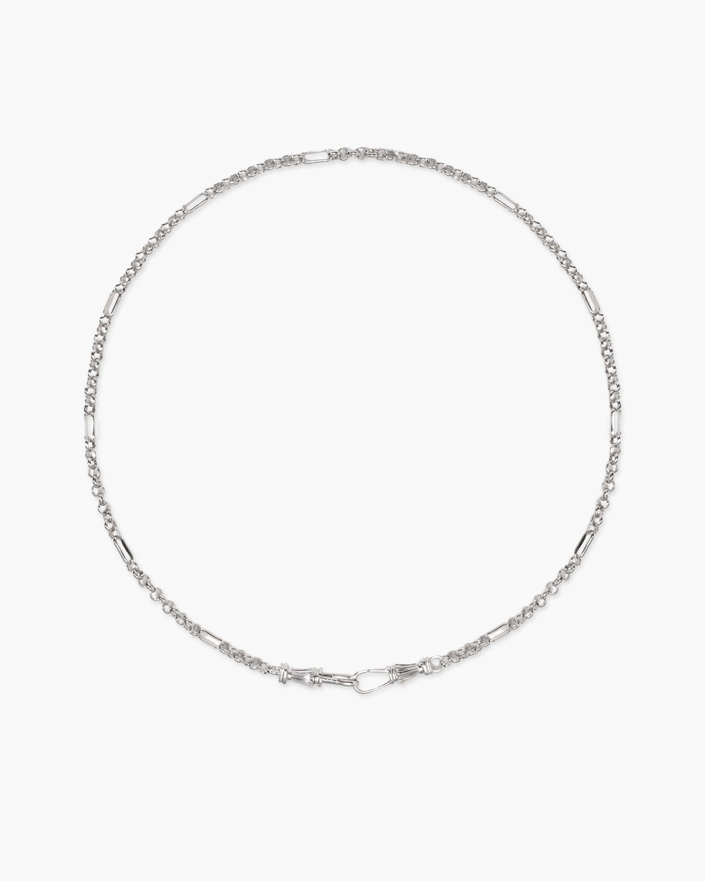 Deco Clasp Chain Necklace