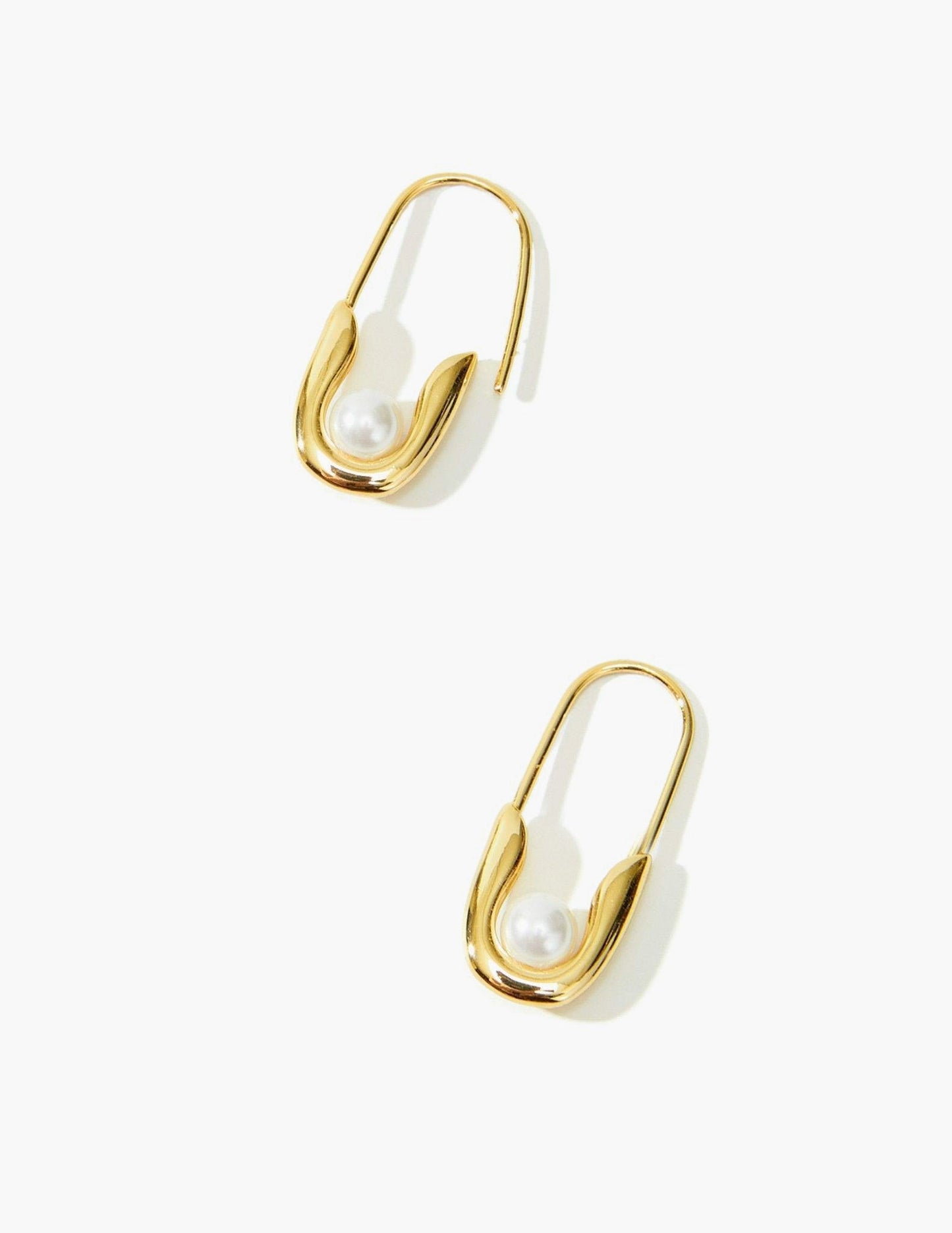 Petite Safety Pin Earrings