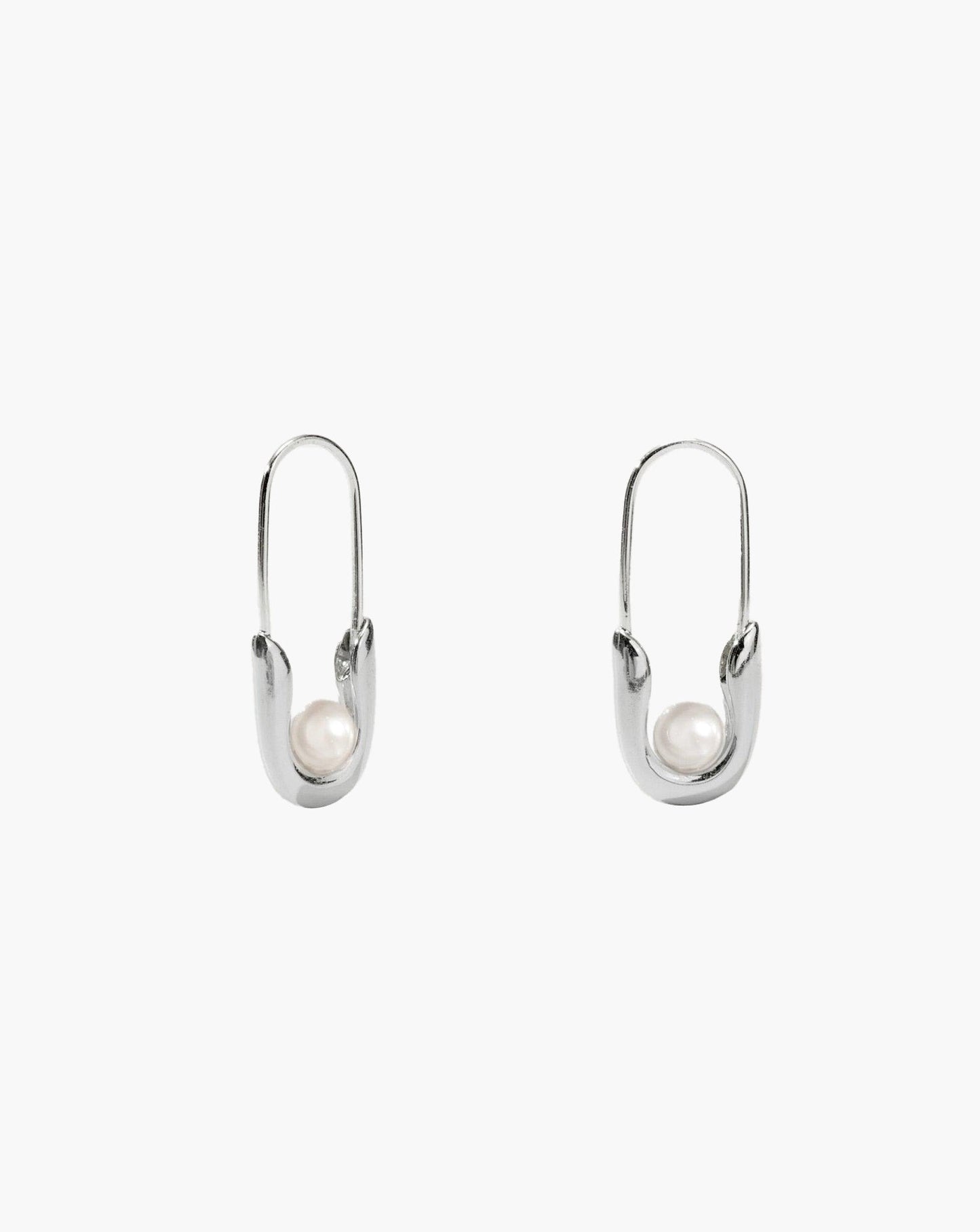 Petite Safety Pin Earrings