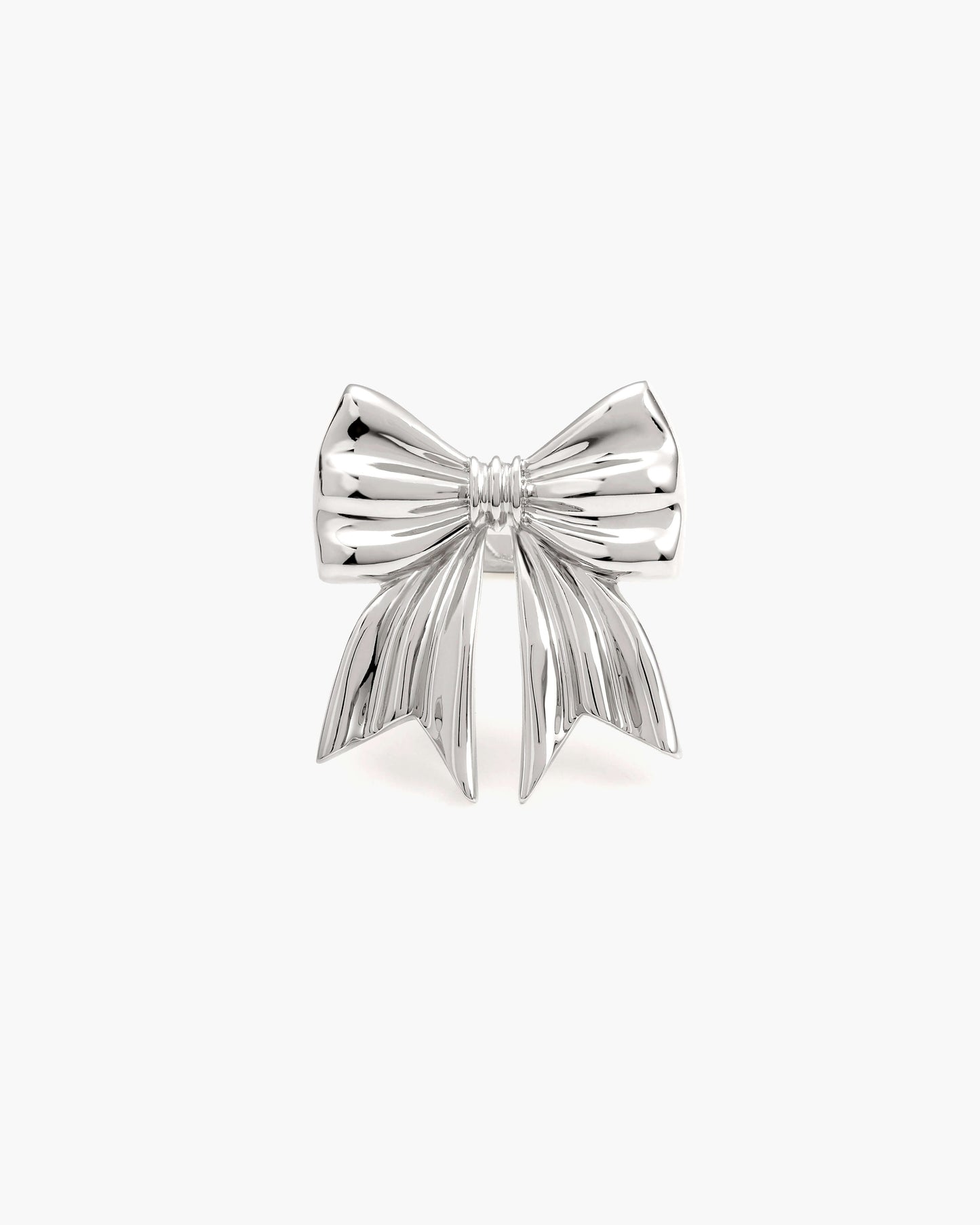 Bow Ring in Silver