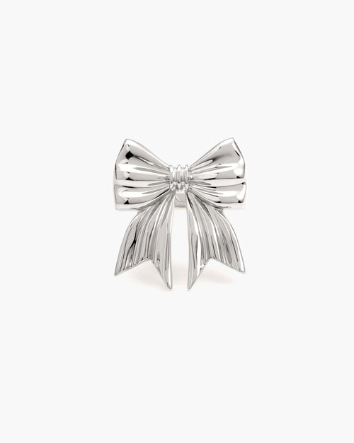 Bow Ring in Silver
