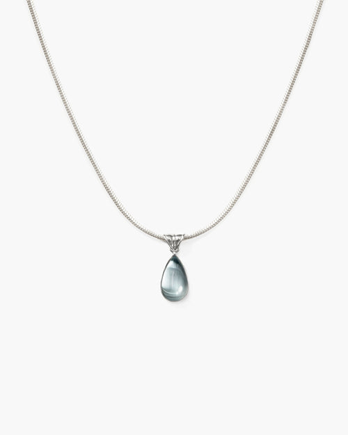 Waterdrop Necklace in Marine Blue