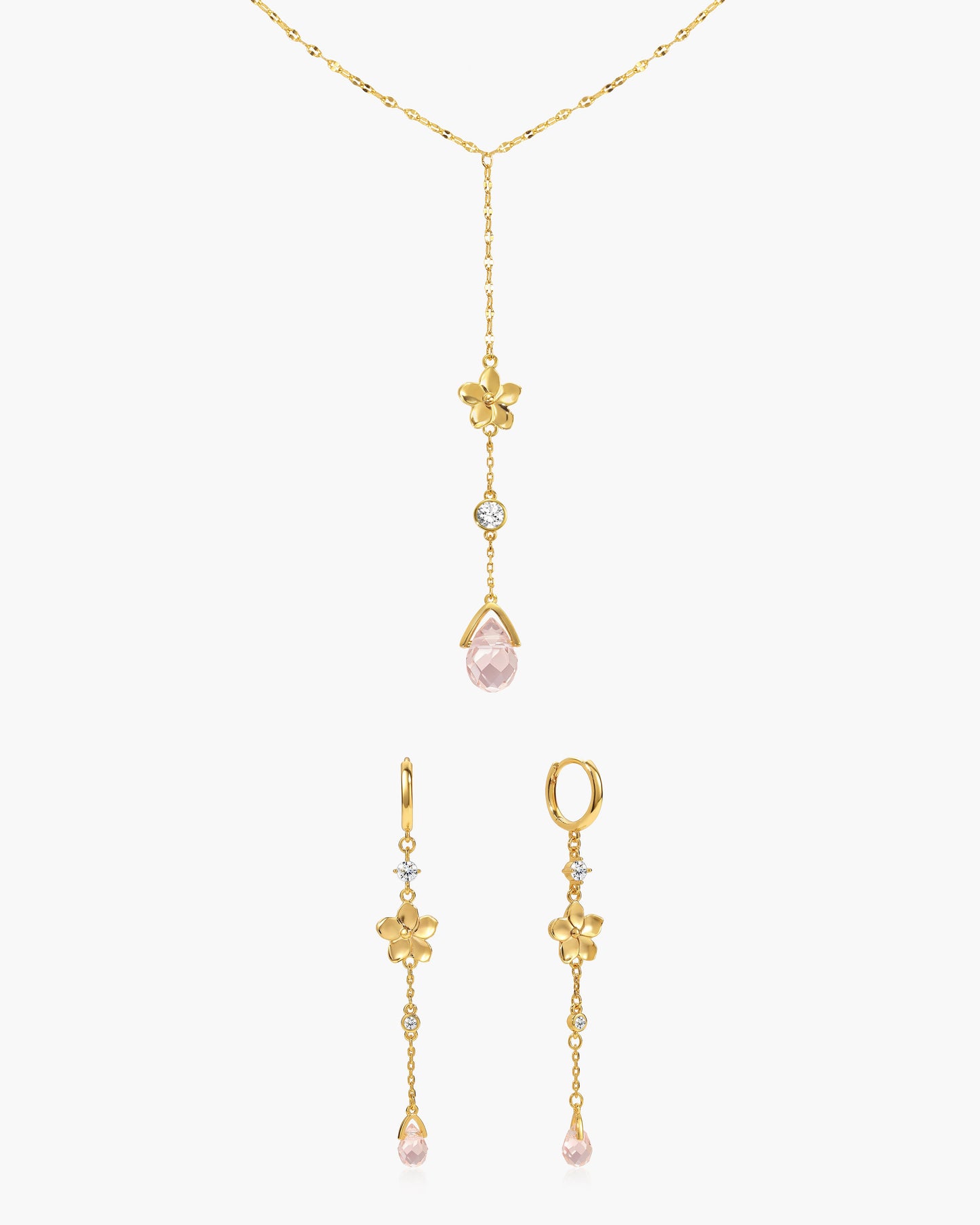 Petal Drop Earrings